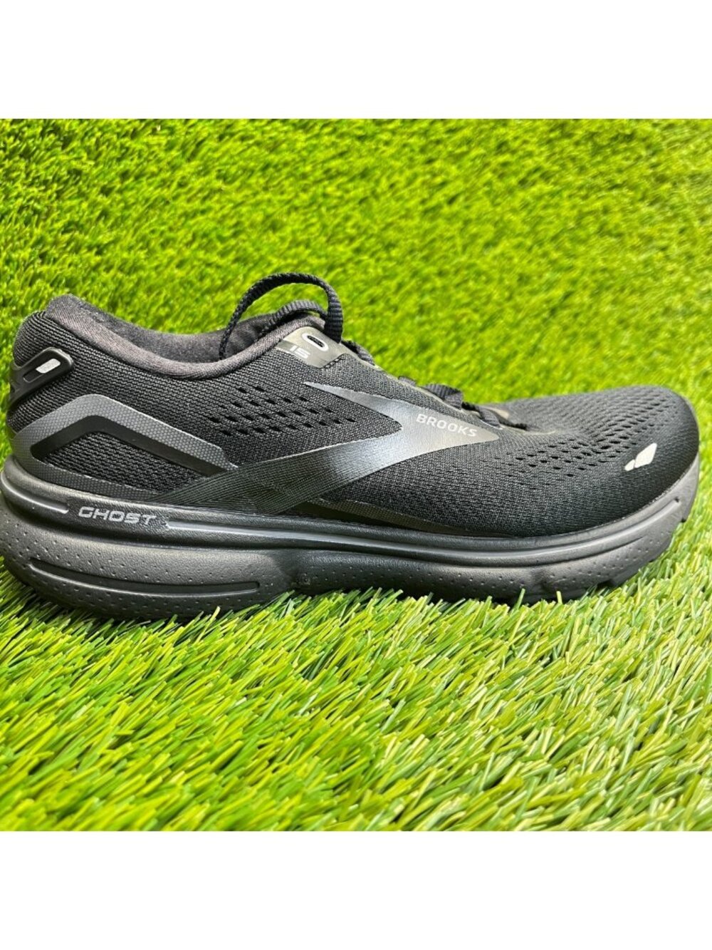 Brooks Ghost 15 Womens Size 7 Black Athletic Running Walking Shoes Sneakers